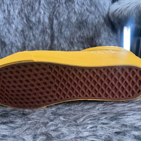 Old School Vans Yellow Croc Skin Size 9 Men's 10.5 Women's - Picture 3 of 7